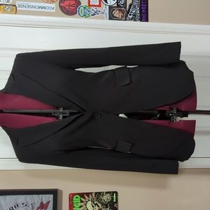 Single button suit jacket